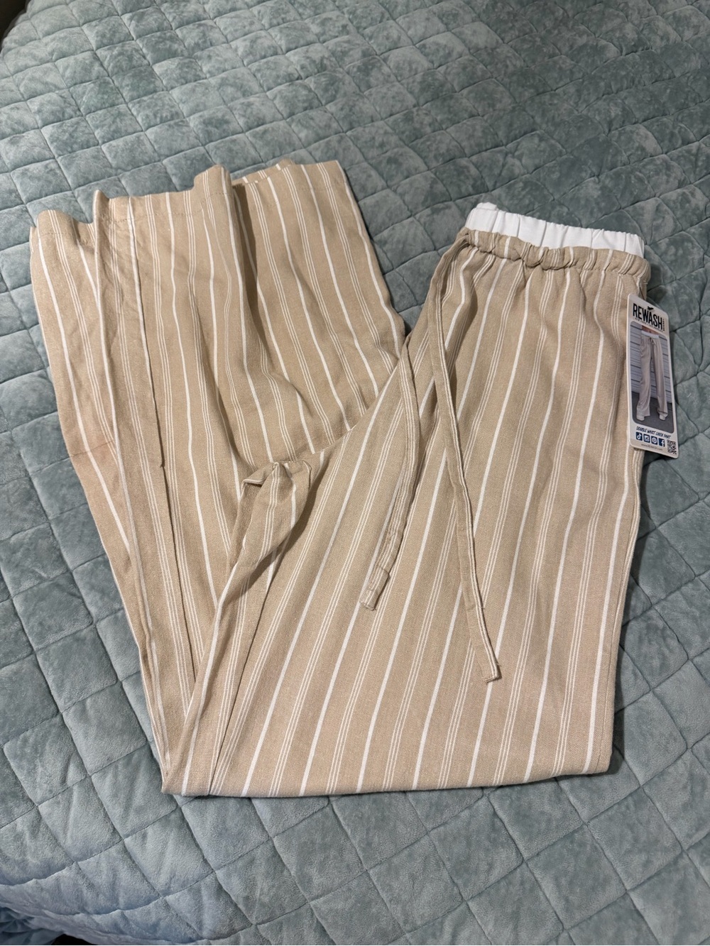 NWT Rewash Double Waist Linen Pants - size S